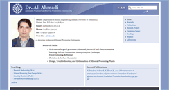 Desktop Screenshot of aahmadi.iut.ac.ir