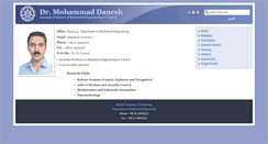 Desktop Screenshot of danesh.iut.ac.ir