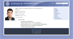 Desktop Screenshot of beirami.iut.ac.ir