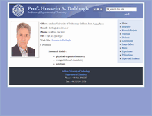 Tablet Screenshot of dabbagh.iut.ac.ir