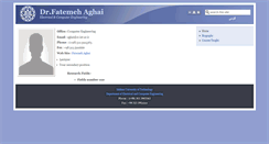 Desktop Screenshot of aghai.iut.ac.ir