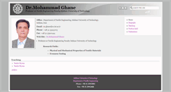 Desktop Screenshot of ghane.iut.ac.ir