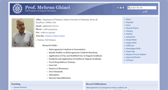 Desktop Screenshot of ghiaci.iut.ac.ir