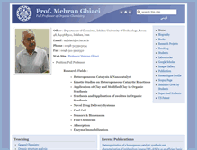 Tablet Screenshot of ghiaci.iut.ac.ir