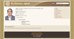 Desktop Screenshot of aghasi.iut.ac.ir