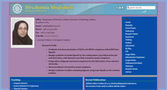 Desktop Screenshot of meghdadi.iut.ac.ir