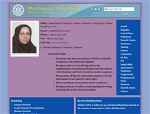 Tablet Screenshot of meghdadi.iut.ac.ir