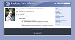 Desktop Screenshot of eslamian.iut.ac.ir