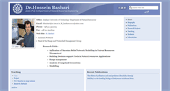 Desktop Screenshot of bashari.iut.ac.ir