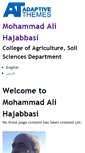 Mobile Screenshot of hajabbasi.iut.ac.ir