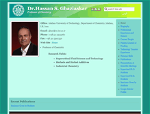 Tablet Screenshot of ghaziaskar.iut.ac.ir