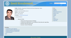 Desktop Screenshot of mirmohammadi.iut.ac.ir