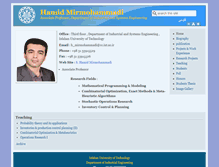 Tablet Screenshot of mirmohammadi.iut.ac.ir