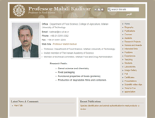 Tablet Screenshot of kadivar.iut.ac.ir