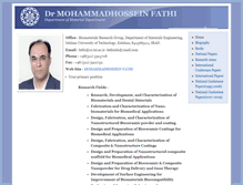 Tablet Screenshot of fathi.iut.ac.ir
