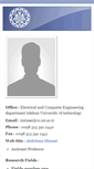 Mobile Screenshot of mirzaei.iut.ac.ir