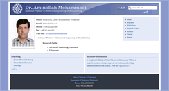 Desktop Screenshot of mohammadi.iut.ac.ir